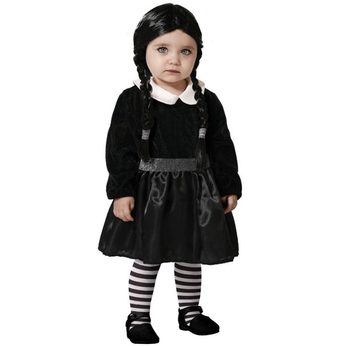 Disfraz de Niña Siniestra Oscura para beb| Don Disfraz