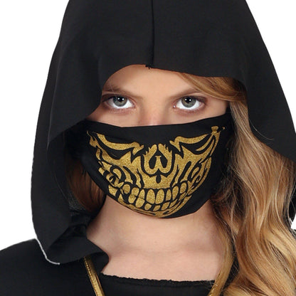 Disfraz de Ninja Dragón Negro para niña