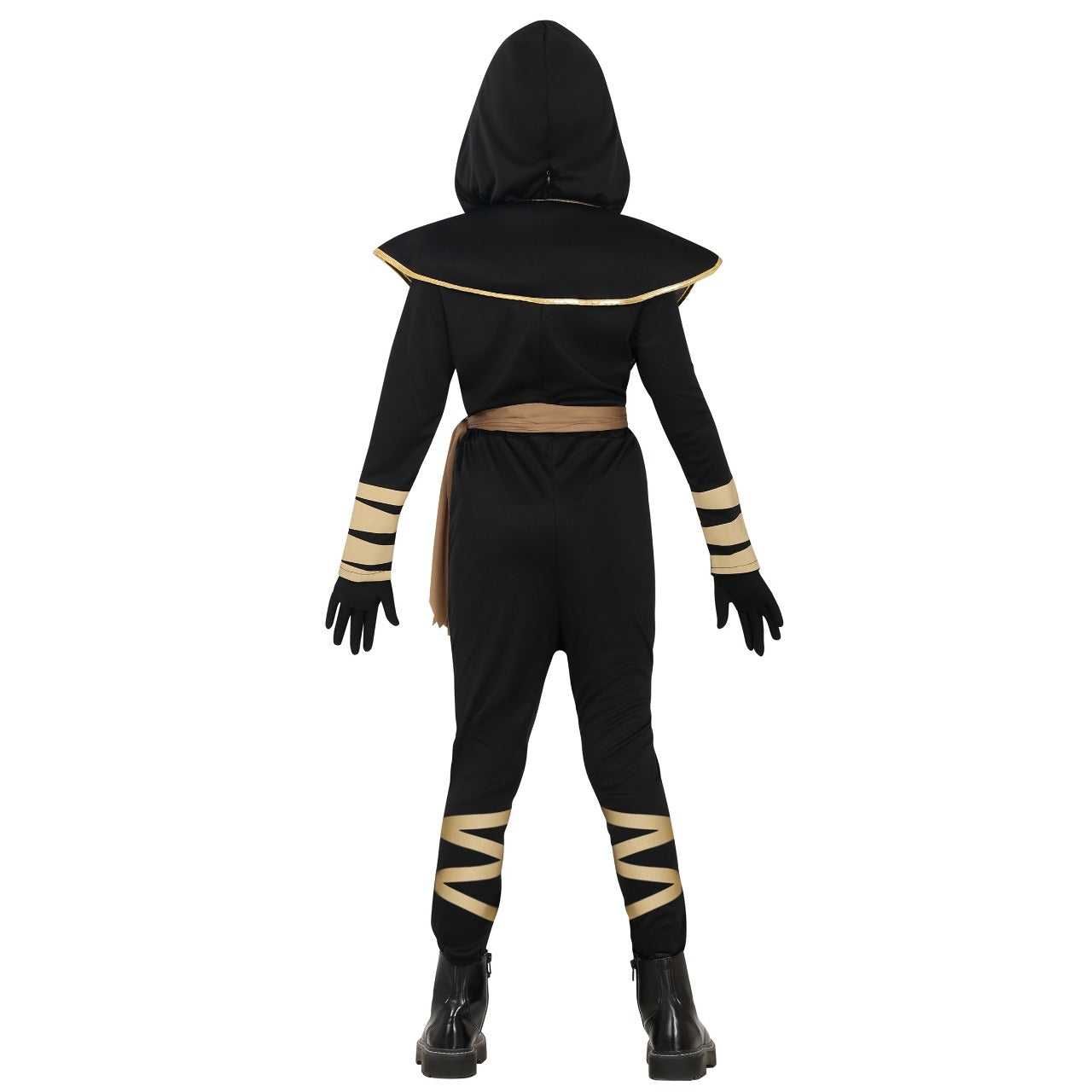 Disfraz de Ninja Dragón Negro para niña