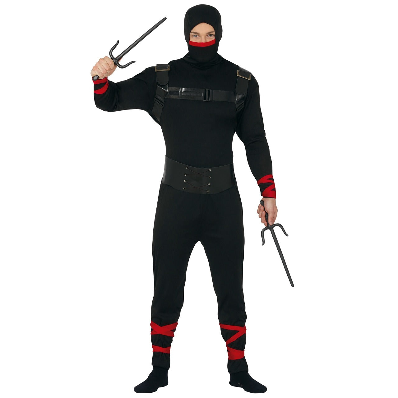 Disfraz de Ninja Negro para hombre
