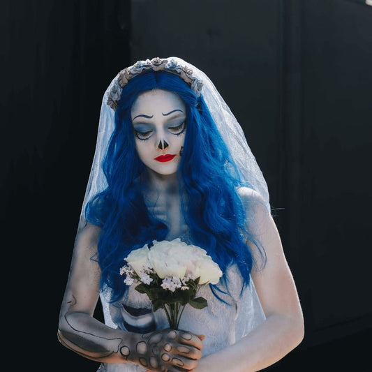 Disfraz novia cadáver adulto