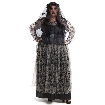 Disfraz de Novia Cadáver Plus para mujer