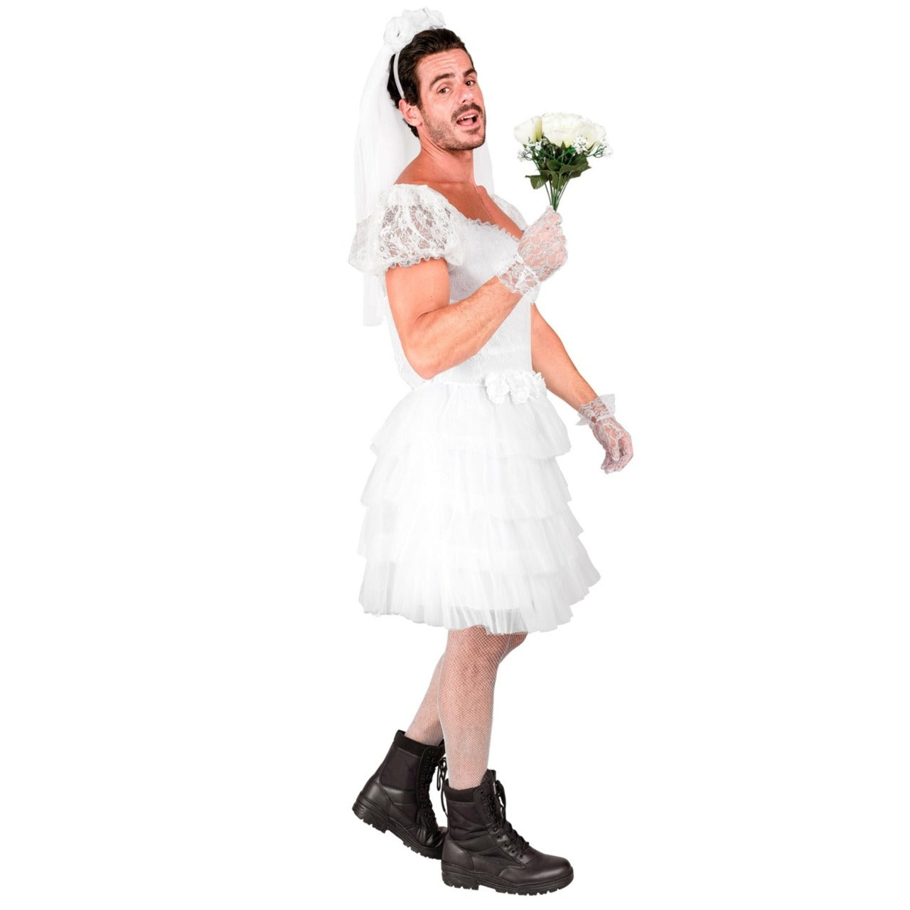 Disfraz de Novia Deluxe para hombre