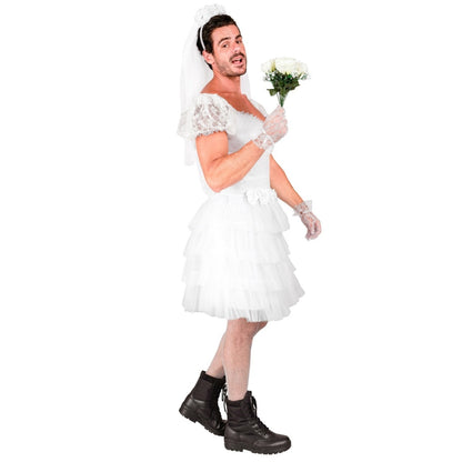 Disfraz de Novia Deluxe para hombre