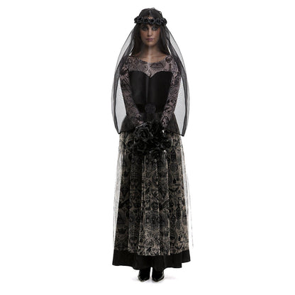 Disfraz de Novia Oscura para mujer