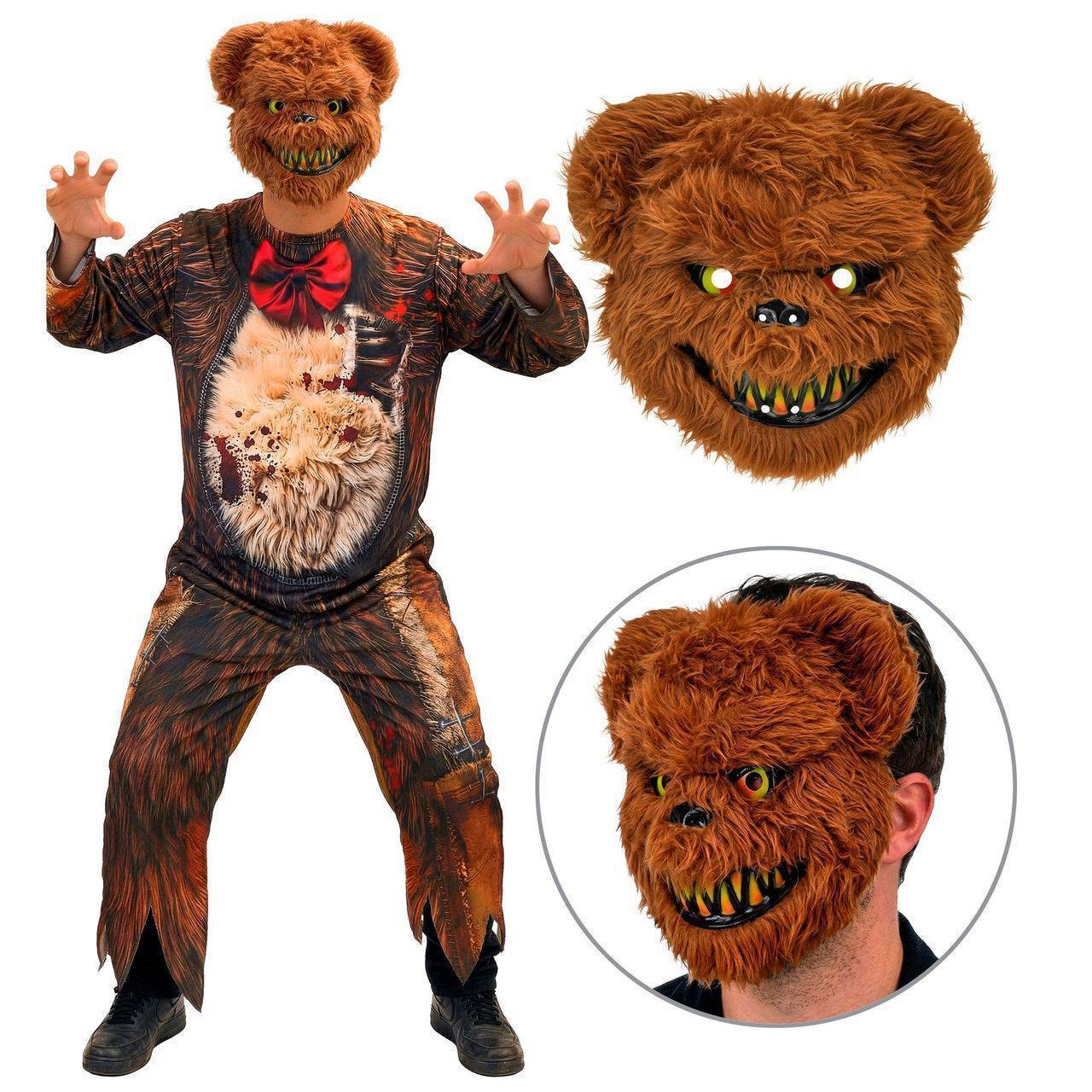 Disfraz de Oso Asesino Zombie para adulto