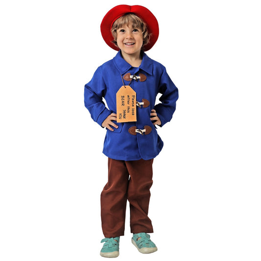 Disfraz de Oso Paddington para niño