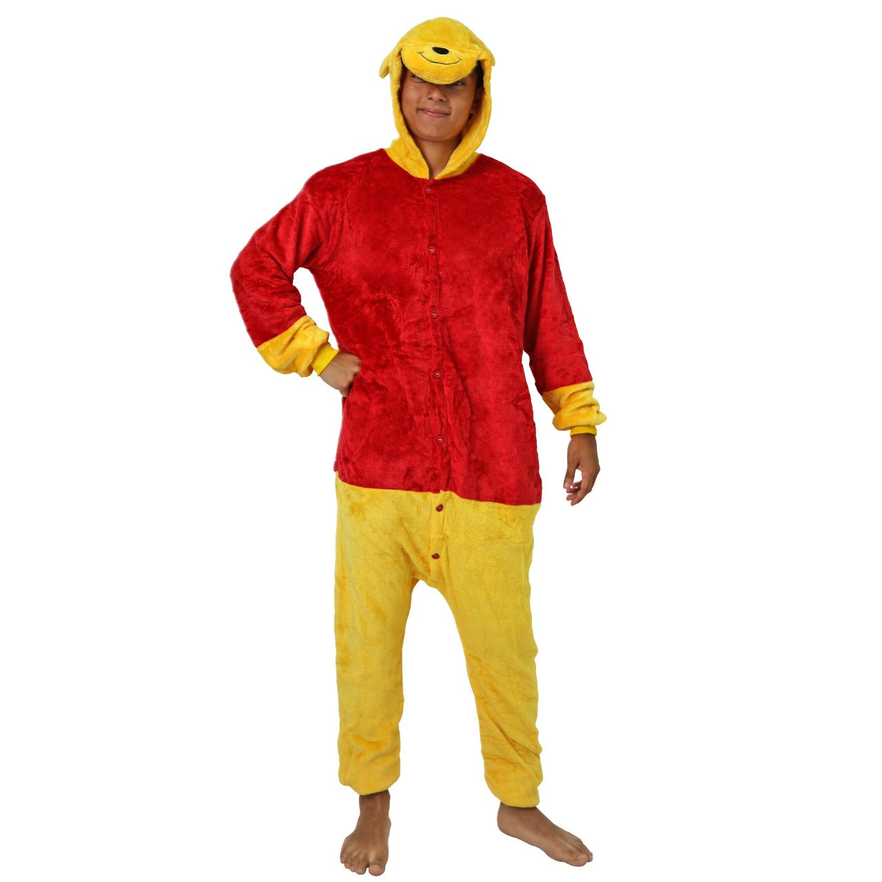 Disfraz de Oso Winnie para adulto