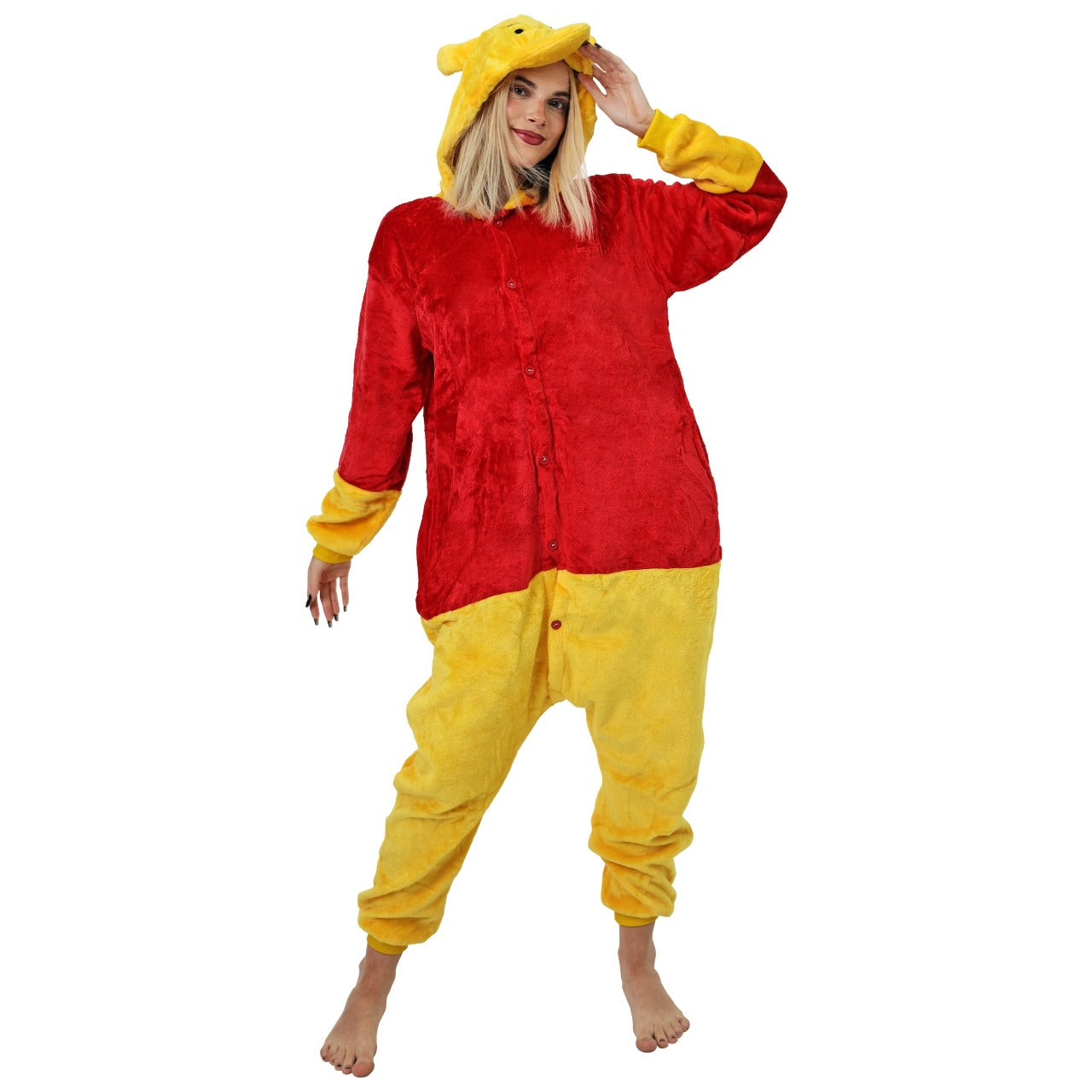 Disfraz de Oso Winnie para adulto
