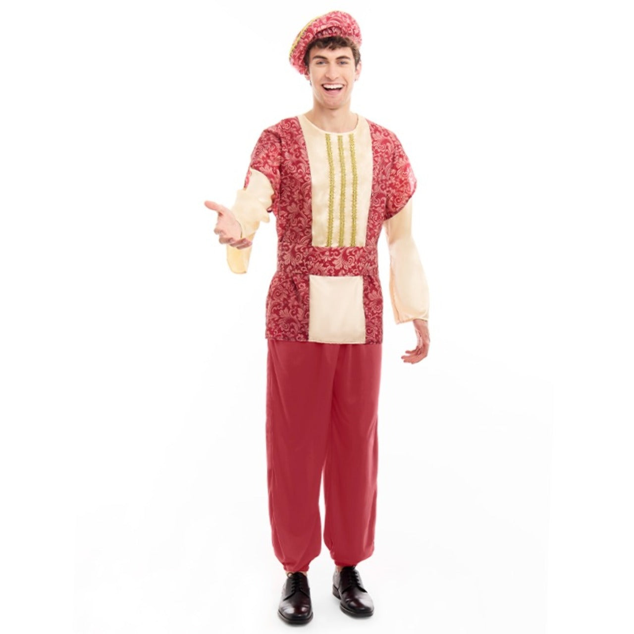 Disfraz de Paje Gaspar Básico para adulto