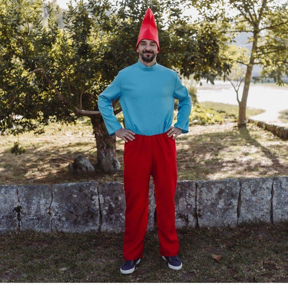 Disfraz de Papá Duende Clásico para adulto