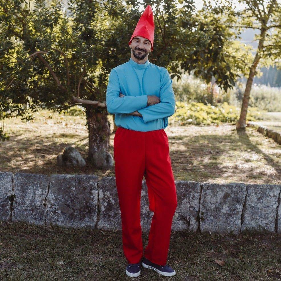Disfraz de Papá Duende Clásico para adulto