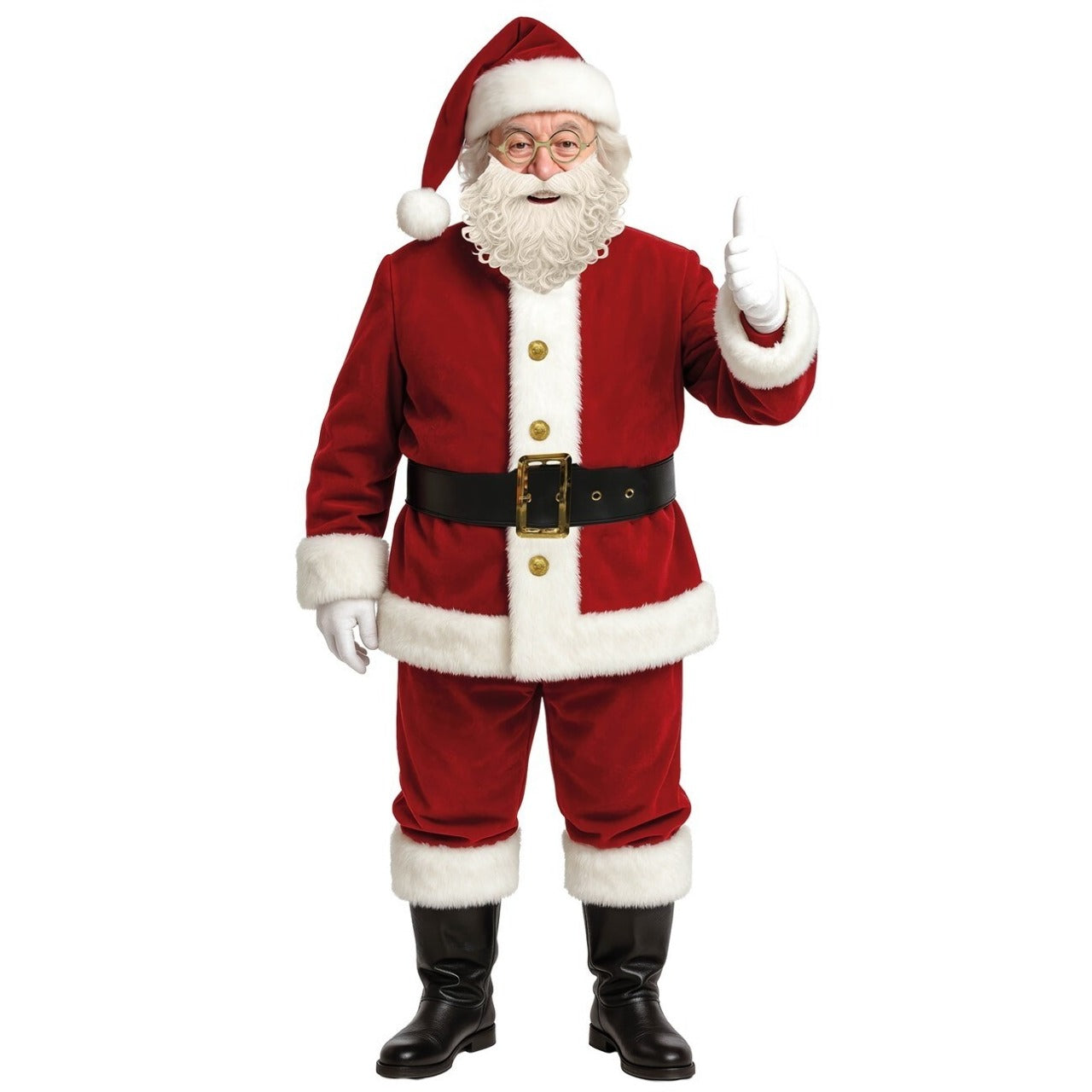Disfraz de Papá Noel Luxury para adulto