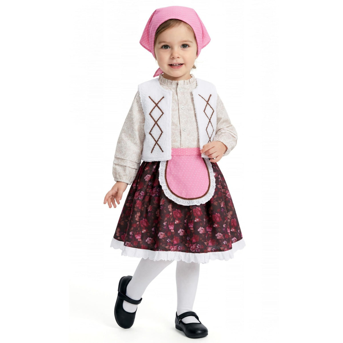 Disfraz de Pastora Vega para niña