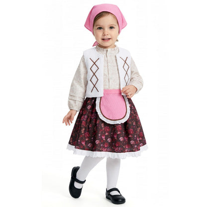 Disfraz de Pastora Vega para niña