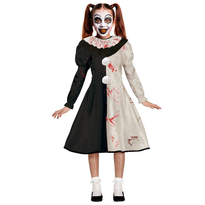 Disfraz de Payasa Asesina Terrifier para niña