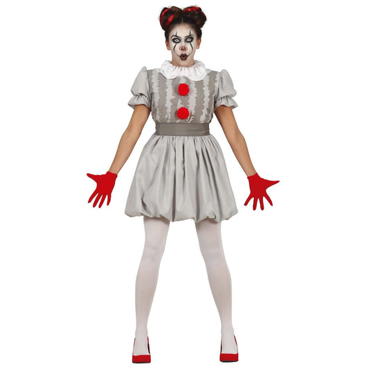Disfraz de Payasa Aterradora para mujer