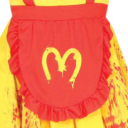 Disfraz de Payasa Burger para adolescente