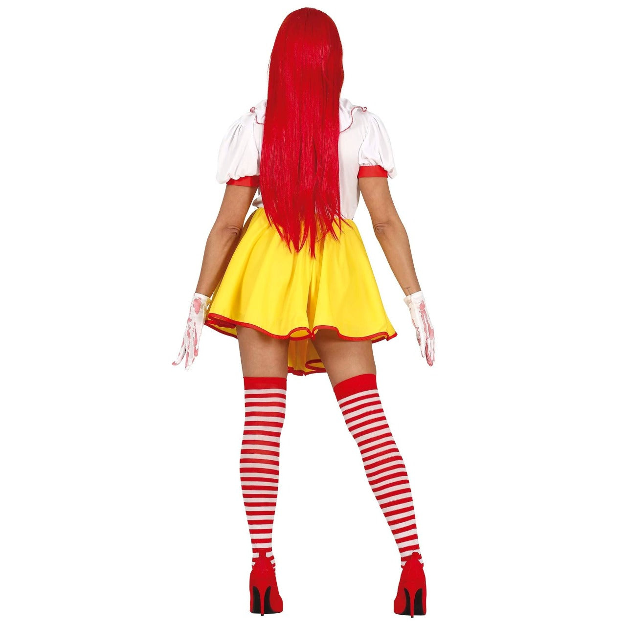Disfraz de Payasa Burger para mujer