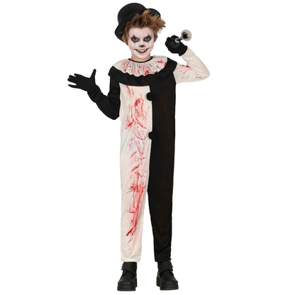 Disfraz de Payaso Asesino Terrifier para niño