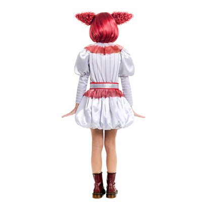 Disfraz de Payaso IT Macabro para niña