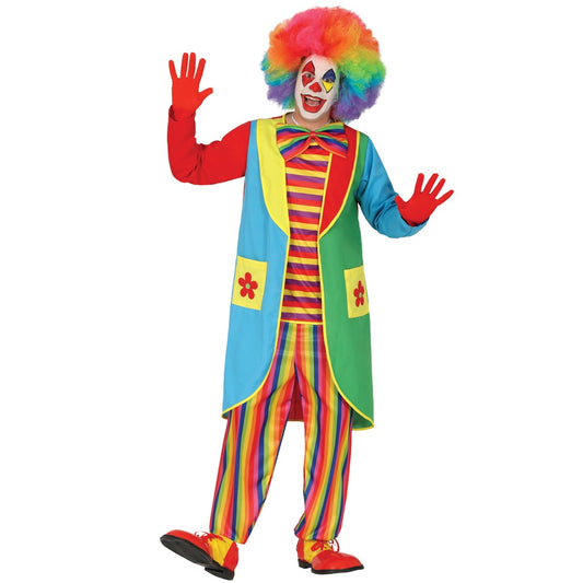 Disfraz de Payaso Valentín para adulto