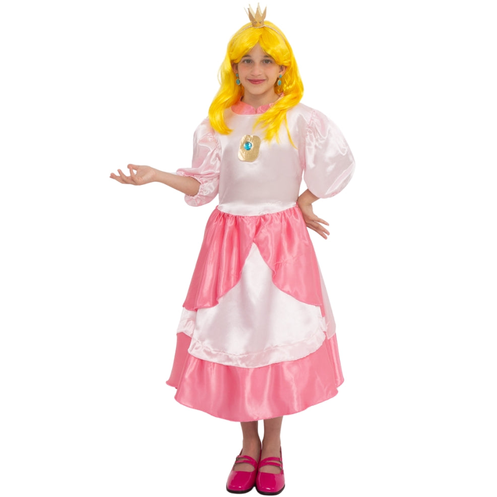 Disfraz de Princesa Peach para niña