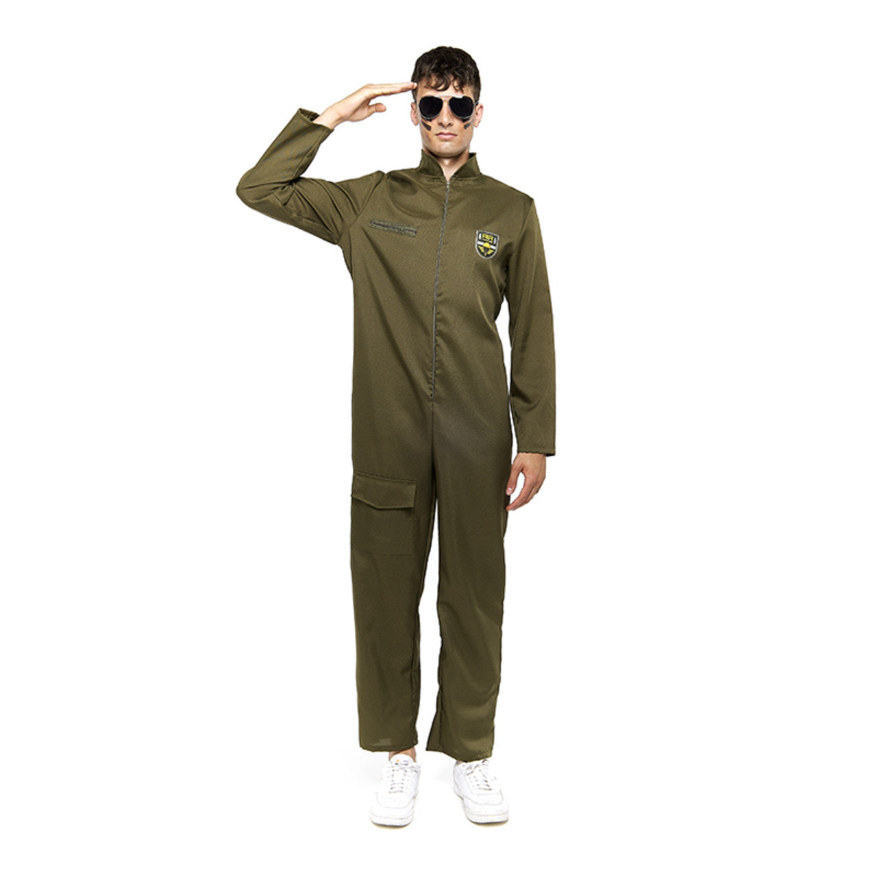 Disfraz de Piloto de Combate Eco para adulto