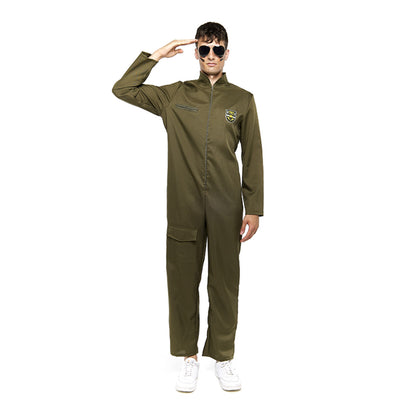 Disfraz de Piloto de Combate Eco para adulto