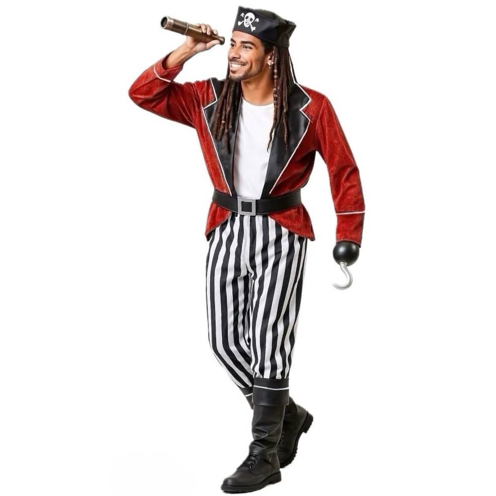 Disfraz de Pirata Aventurero para hombre