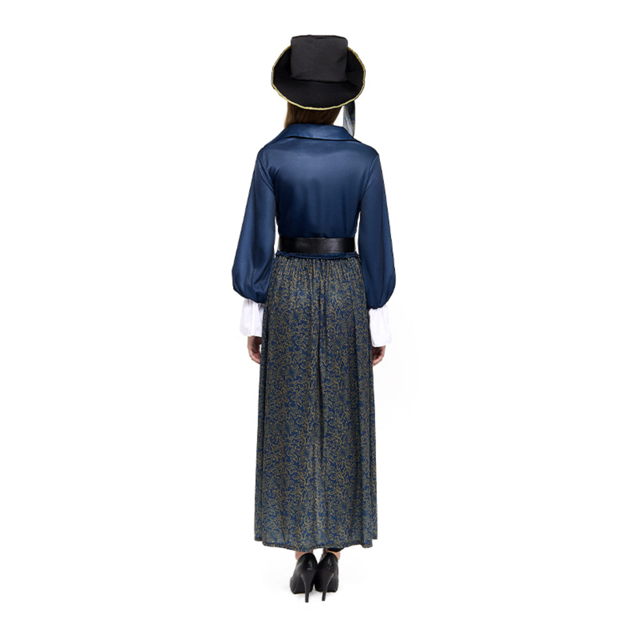 Disfraz de Pirata Índigo para mujer