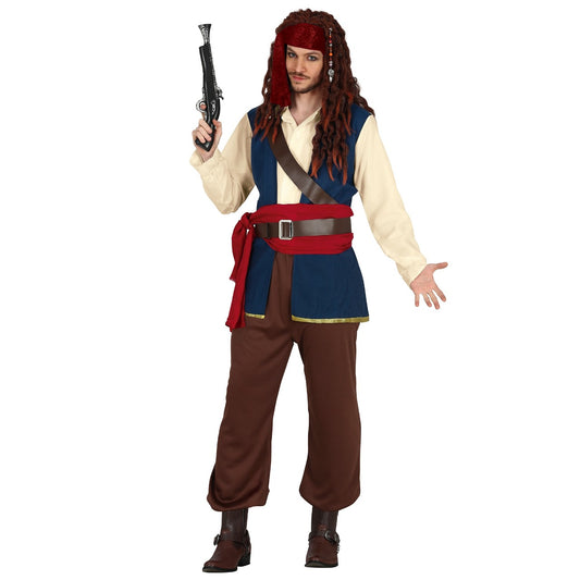 Disfraz de Pirata Sparrow para hombre