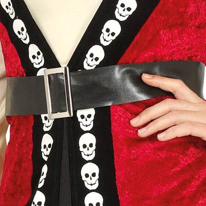 Disfraz de Pirata Valiente Calaveras para mujer