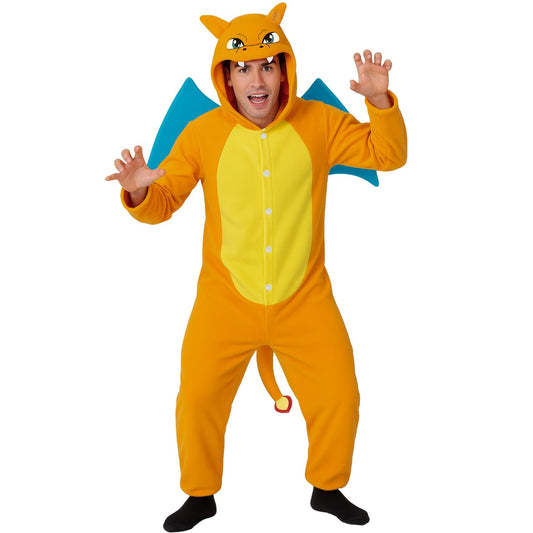Disfraz de Pokémon Dragón Charizard para adulto