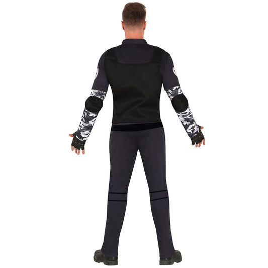 Disfraz de Policía de Zombies para hombre