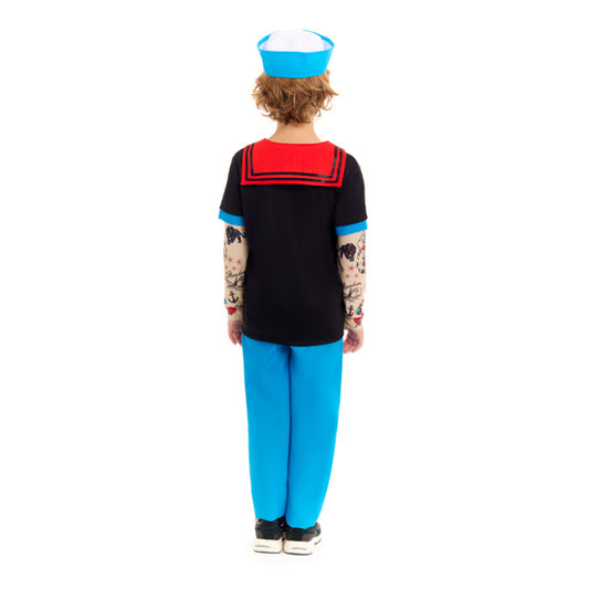 Disfraz de Popeye Forzudo para niño