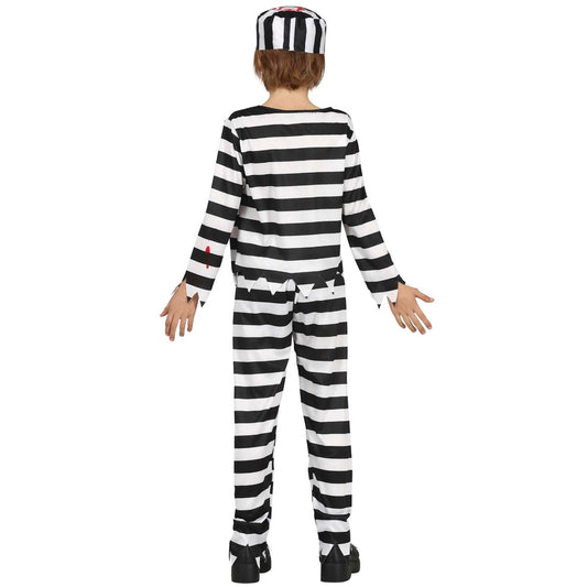 Disfraz de Preso Zombie para niño