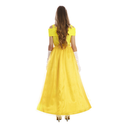 Disfraz de Princesa Amarilla para mujer