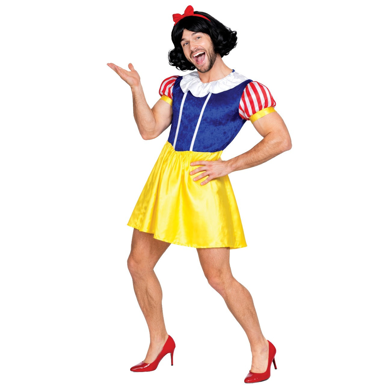 Disfraz de Princesa Blancanieves para hombre