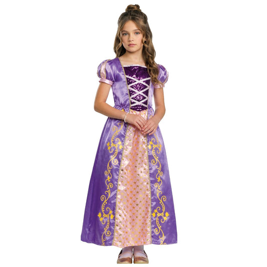 Disfraz de Princesa Enredados para niña