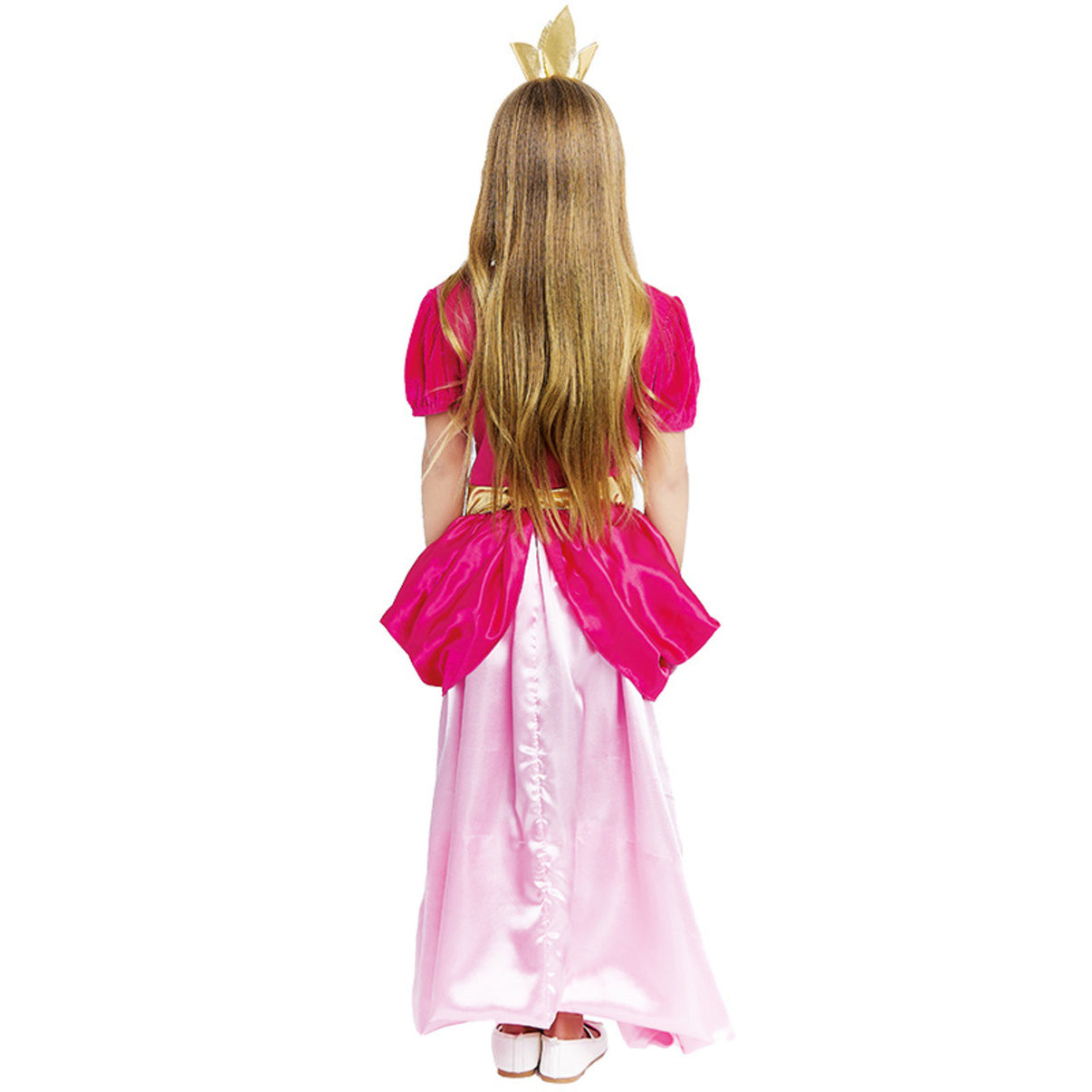 Comprar Disfraz de Princesa Peach Rosa para niña Don Disfraz