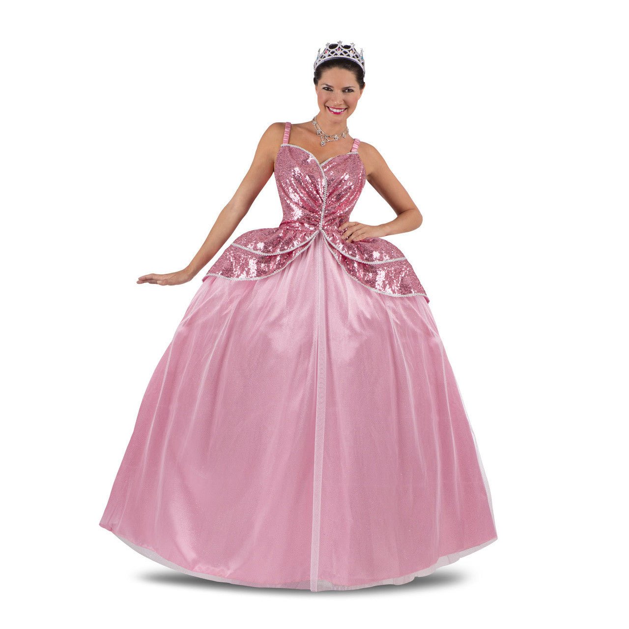 Disfraz de Princesa Glinda Deluxe para mujer