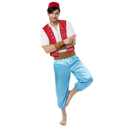 Disfraz de Príncipe Aladino Oriente para hombre