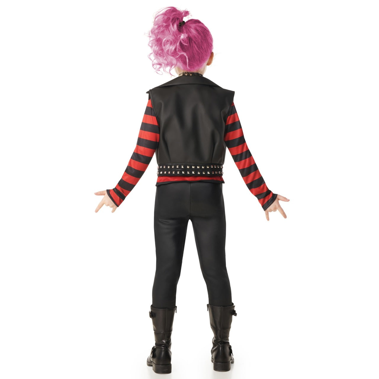 Disfraz de Rockero Punky Rayas infantil