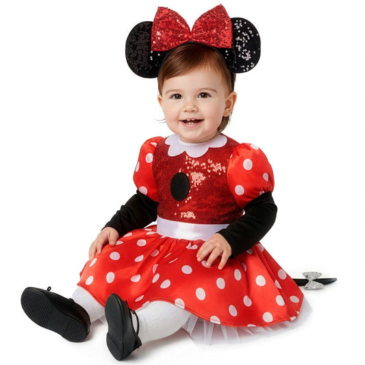 Disfraz de Ratita Minnie para bebé