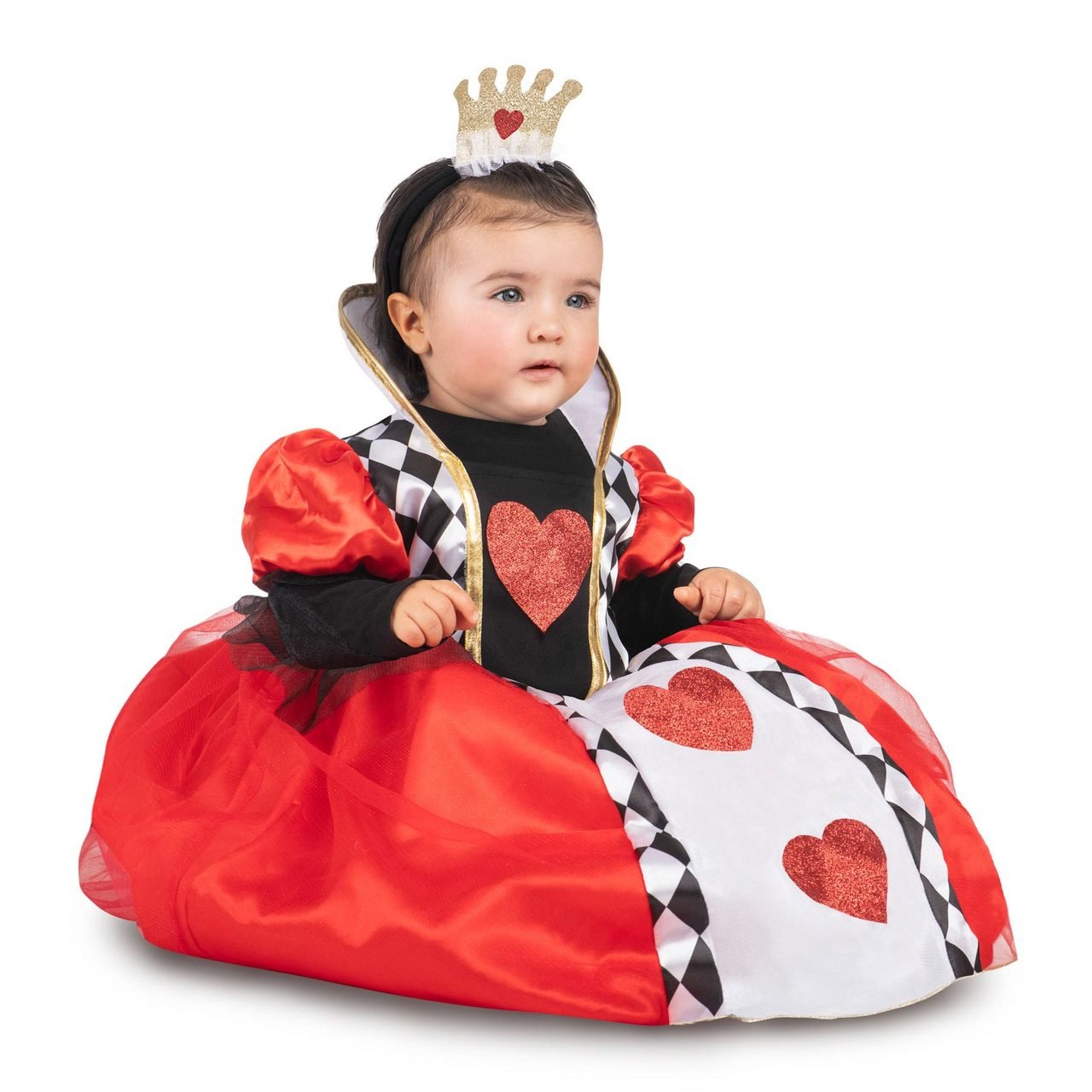 Disfraz de Reina de Corazones para Bebé