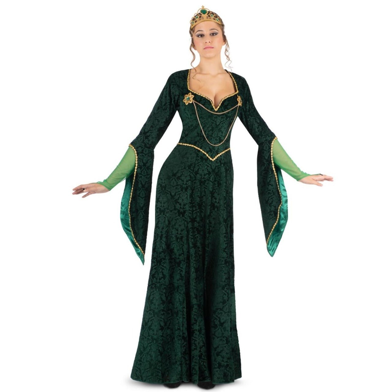 Disfraz de Reina Medieval Dragón para mujer