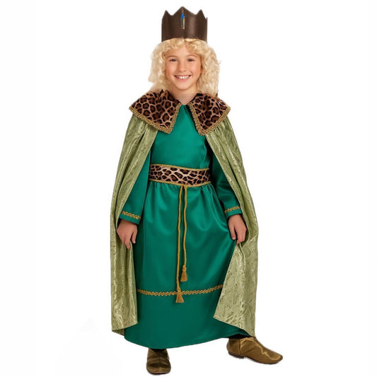 Disfraz de Rey Mago Gaspar infantil