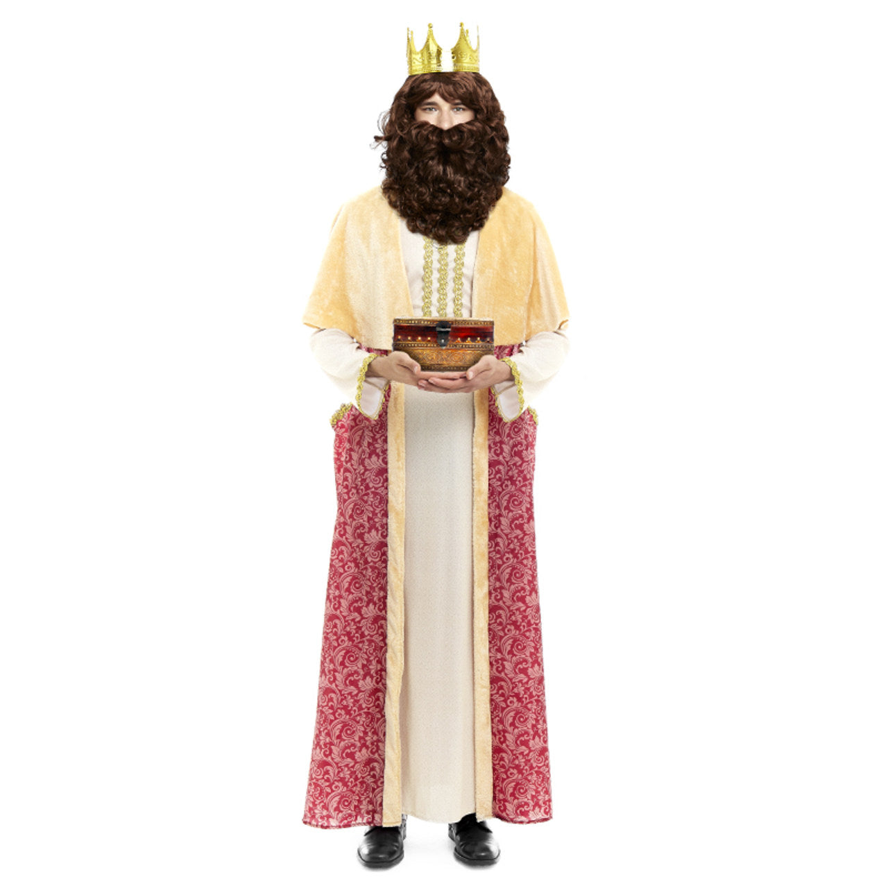 Disfraz de Rey Mago Gaspar Básico para adulto