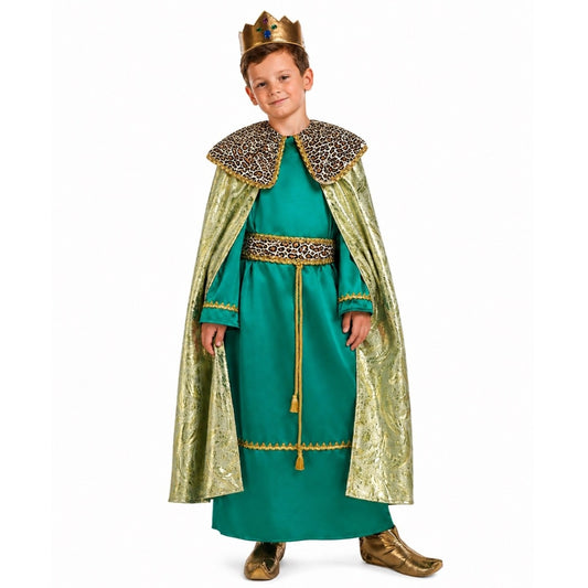 Disfraz de Rey Mago Gaspar infantil